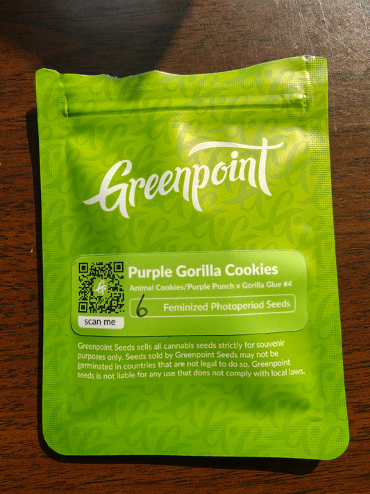 Purple Gorilla Cookies - Open Pack